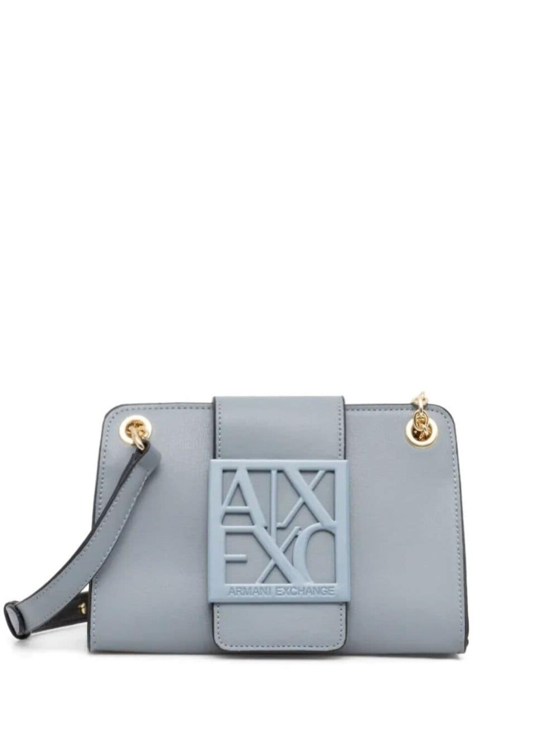 

Сумка через плечо с логотипом Armani Exchange, синий