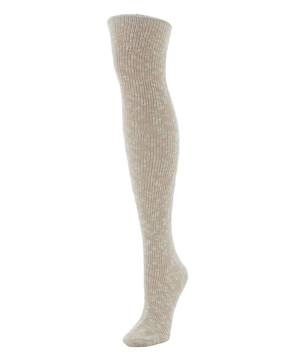 Женские вязаные носки выше колена MeMoi носки осенне зимние утолщенные и удлиненные наколенники женские вязаные носки длинные обтягивающие до колена выше колена