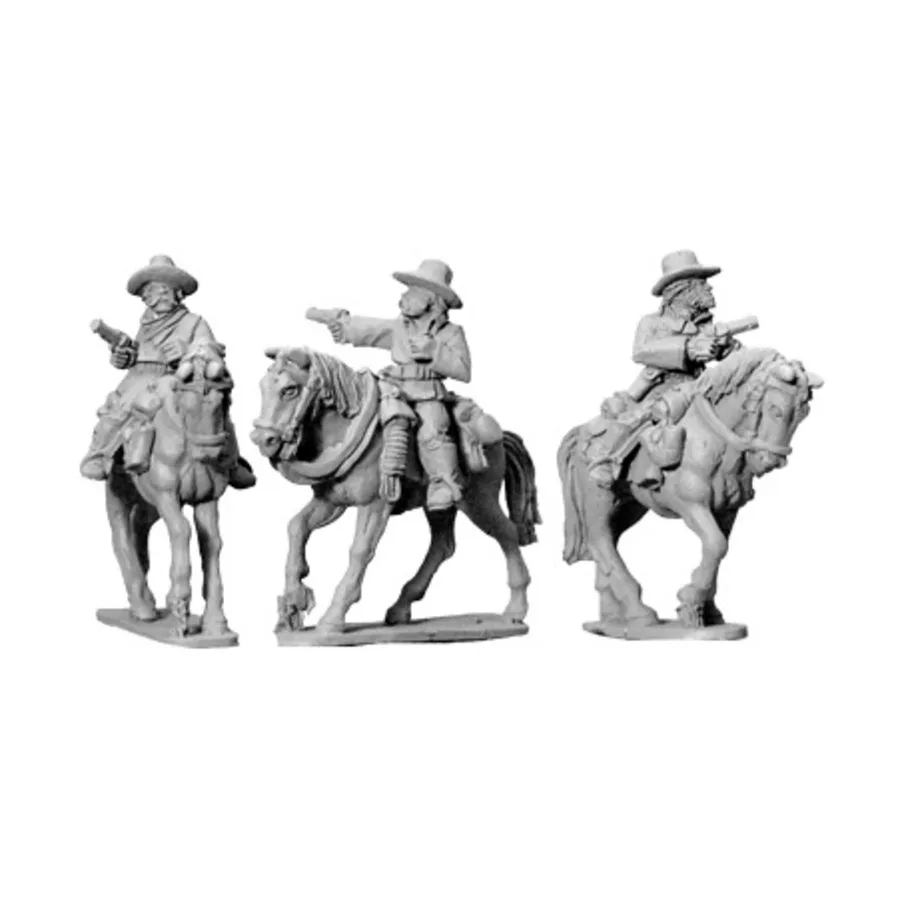 

7-й кавалерийский полк с пистолетами (конный), Wild West Miniatures (Artizan Designs) (28mm)