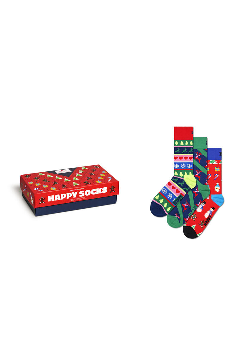 

Коробка 3 шт. Happy Socks, мультиколор