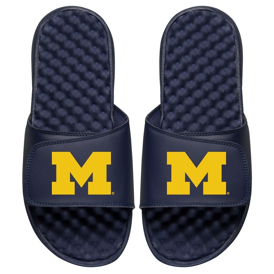 

Шлепанцы ISlide Michigan Wolverines, нави