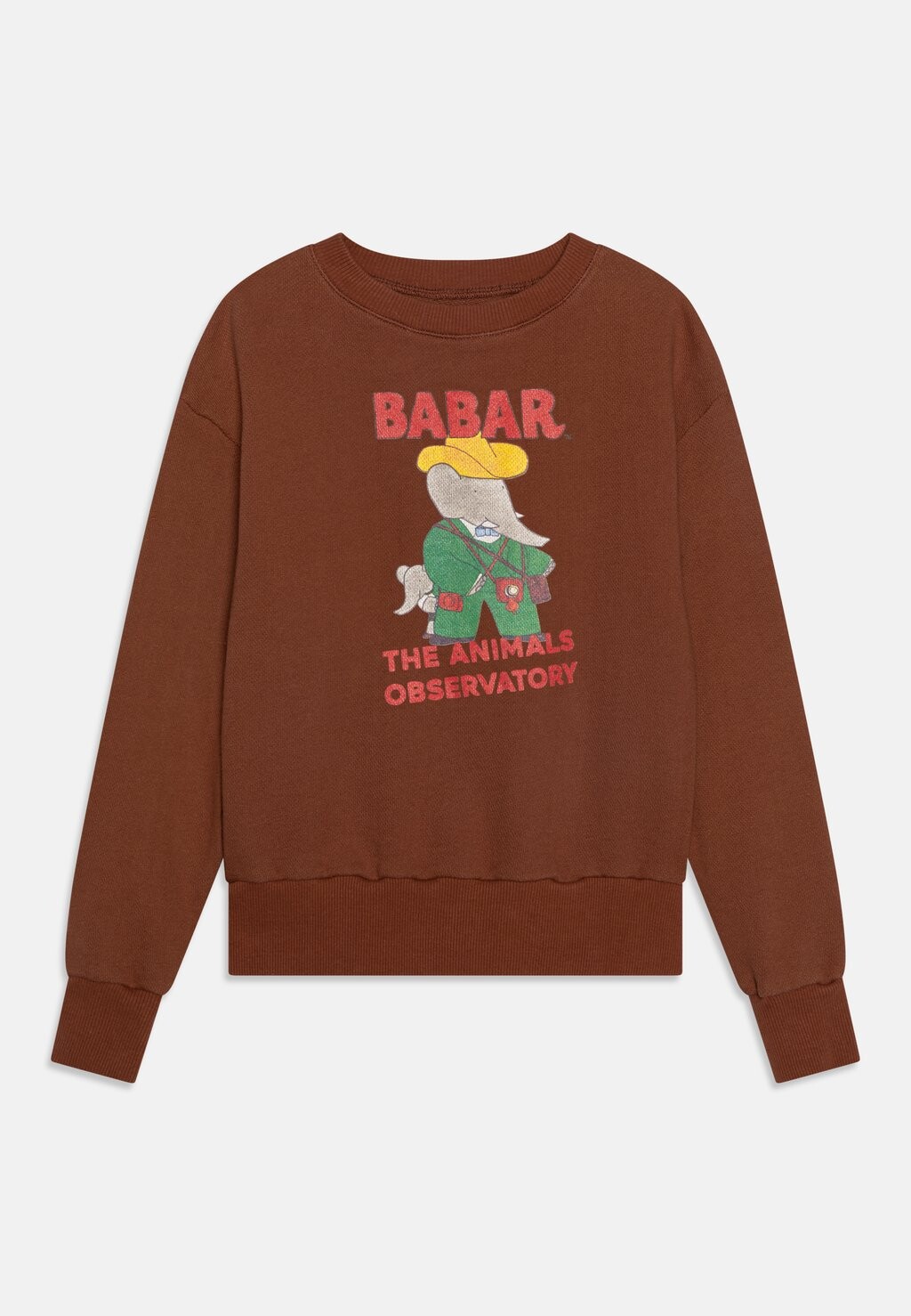 

Толстовка BEAR KIDS UNISEX THE ANIMALS OBSERVATORY, цвет dark brown