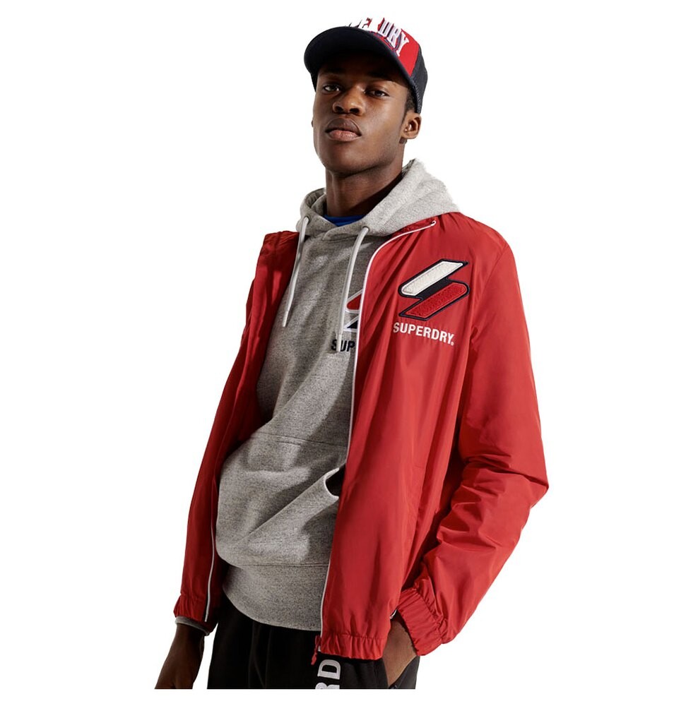 

Куртка Superdry Track Cagoule, красный