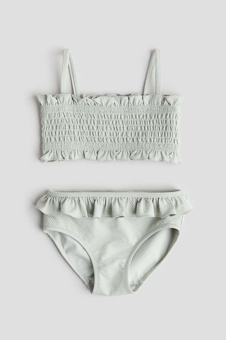 

Бикини со сборками и воланом H&M, зеленый