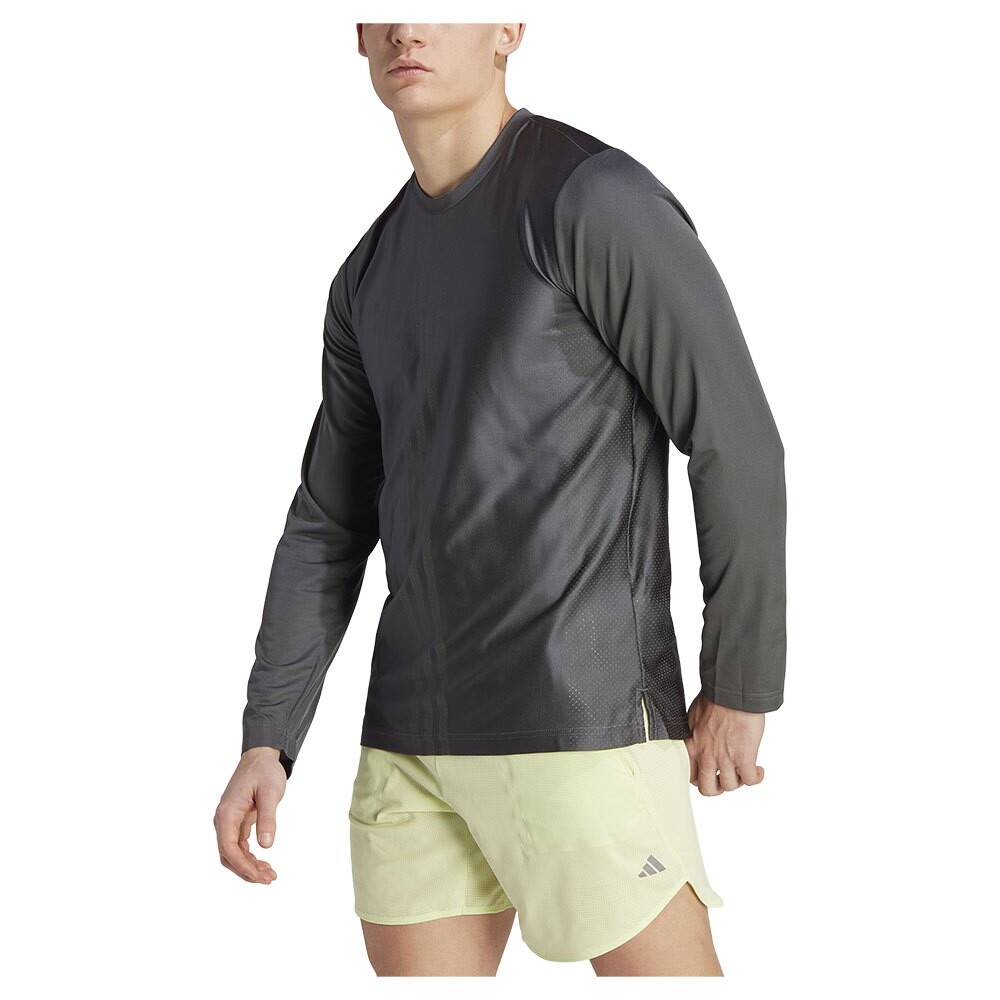 

Футболка с длинным рукавом adidas Hiit Vis-Tech, зеленый