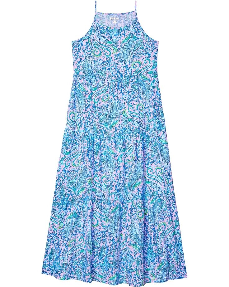 

Платье Lilly Pulitzer Harleigh Maxi Dress, цвет Lilac Rose We Mermaid It