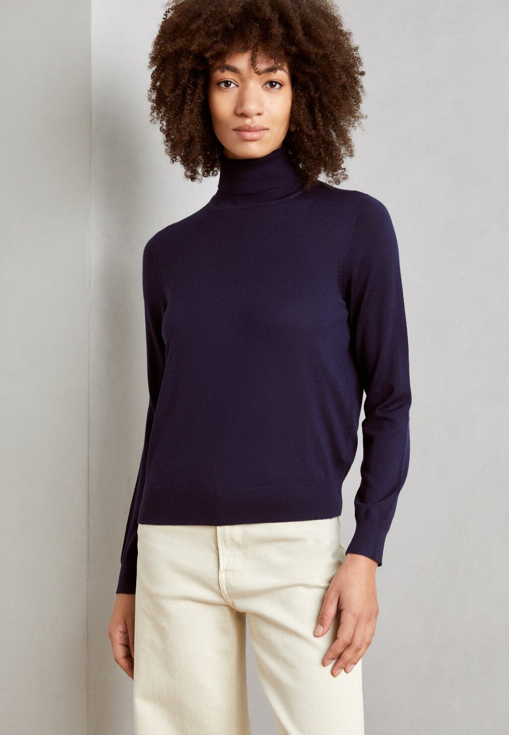 

Свитер Roll Neck Marks & Spencer, цвет navy