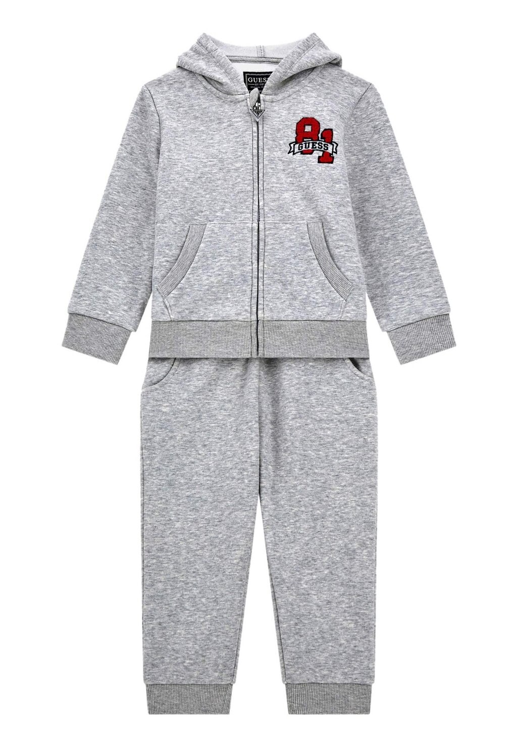 

Спортивный костюм SET PATCH FRONTALE Guess, цвет grigio