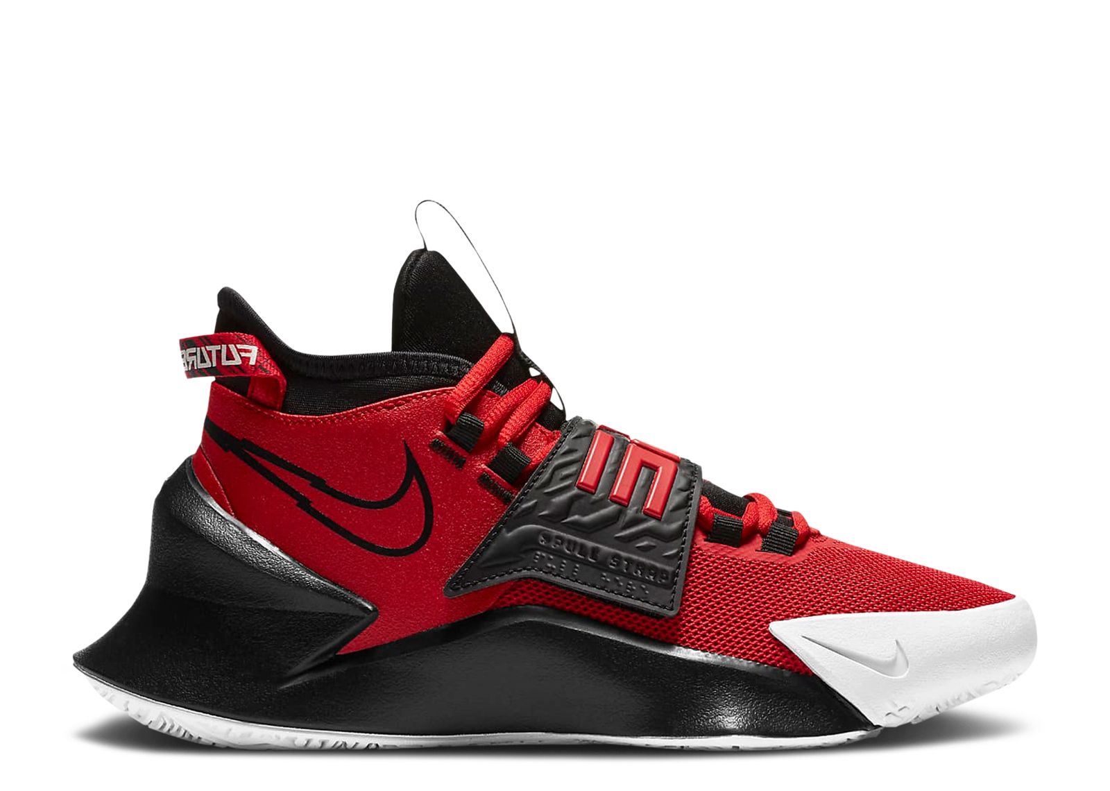 Кроссовки Nike Future Court 3 Gs 'University Red Black', красный чехол mypads future future для zte nubia red magic 7s pro задняя панель накладка бампер