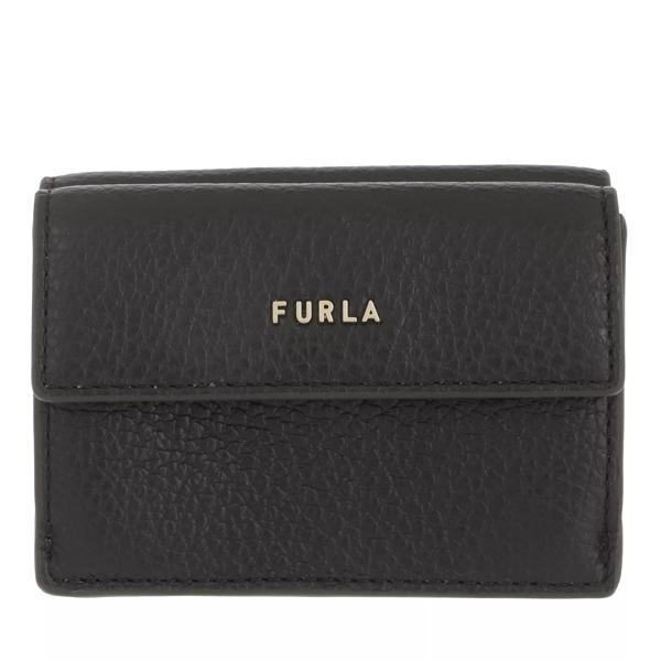 Кошелек babylon s compact wallet Furla, черный