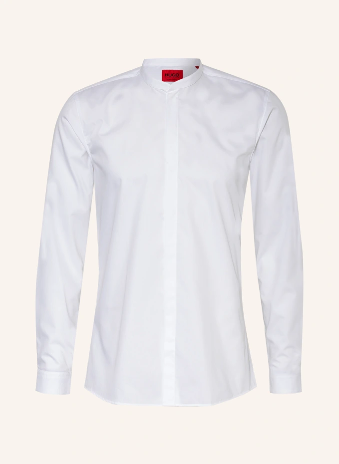 

Enrique рубашка extra slim fit с воротником стойкой Hugo, белый