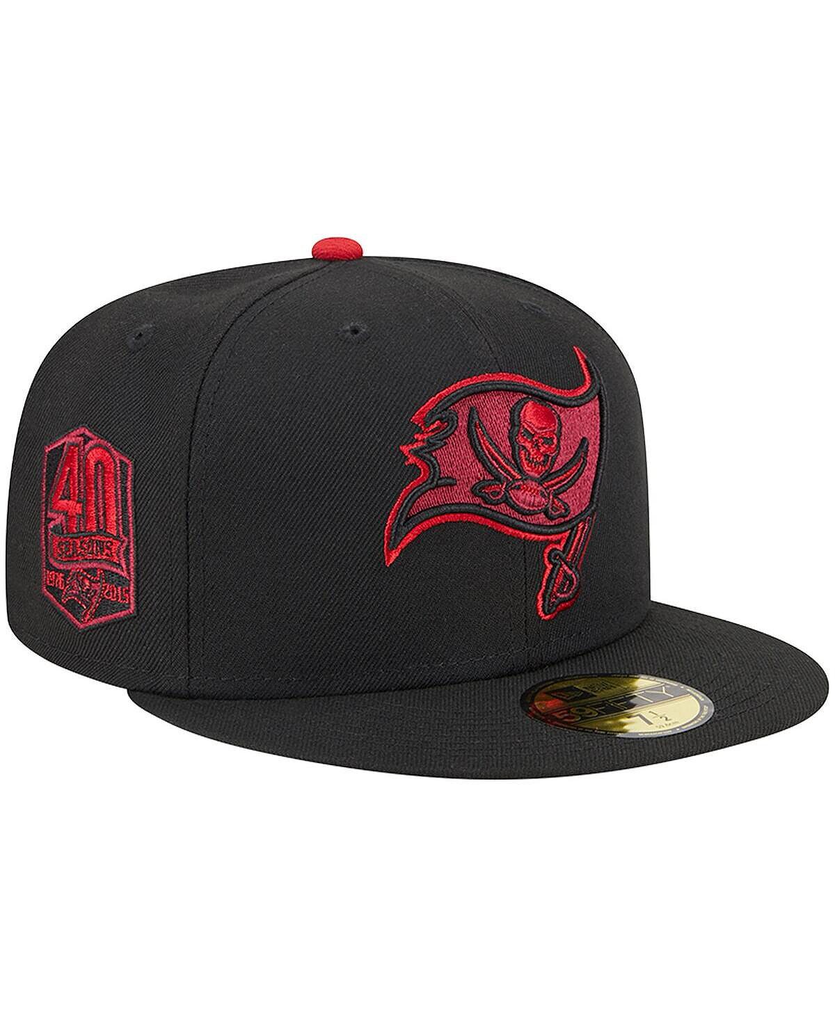 

Мужская черная приталенная кепка Tampa Bay Buccaneers Pop 59FIFTY New Era