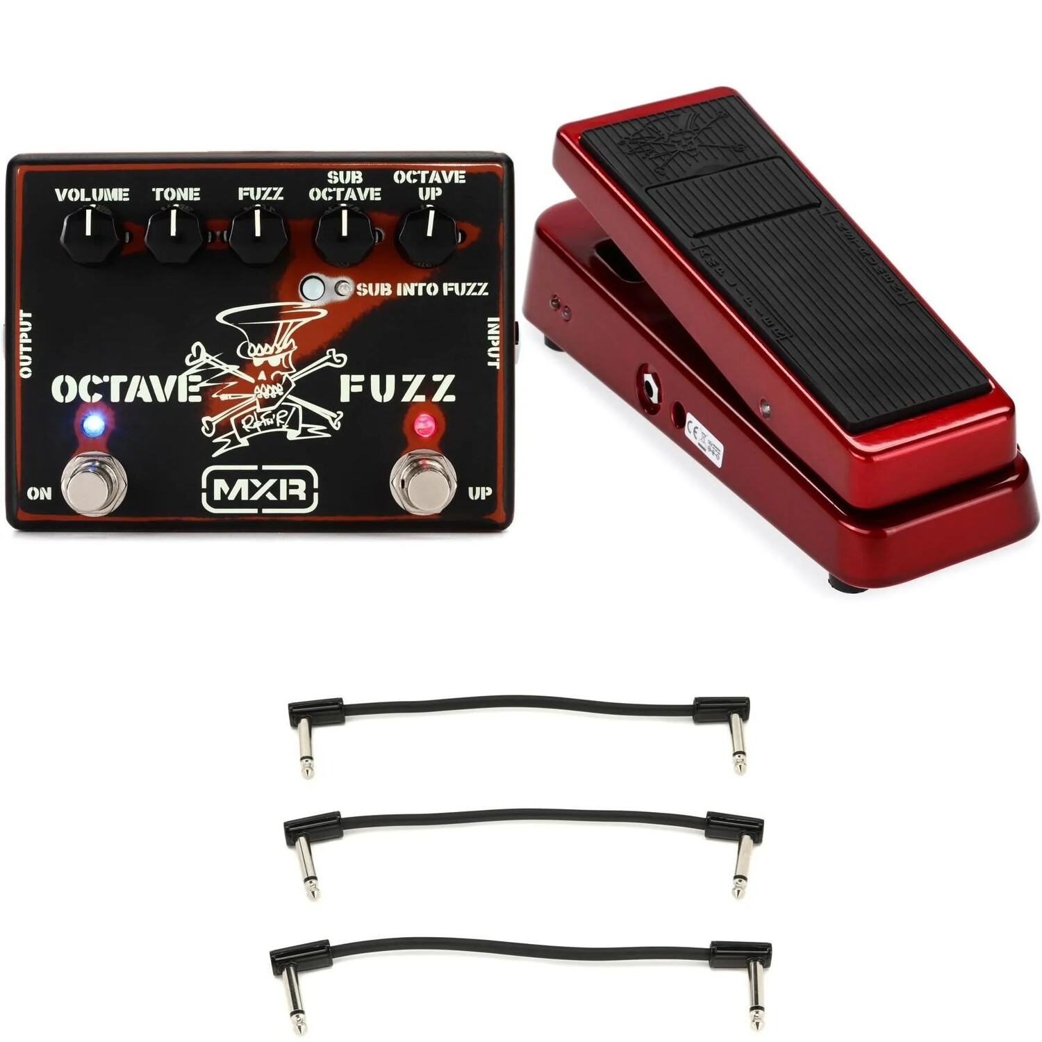 

Новая педаль Dunlop SW95 Slash Signature Cry Baby Wah и педаль MXR Slash Octave Fuzz в комплекте