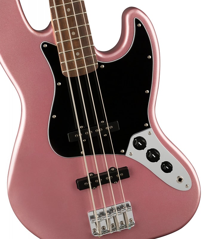 Басс гитара Squier Affinity Series Jazz Bass - Burgundy Mist цена и фото