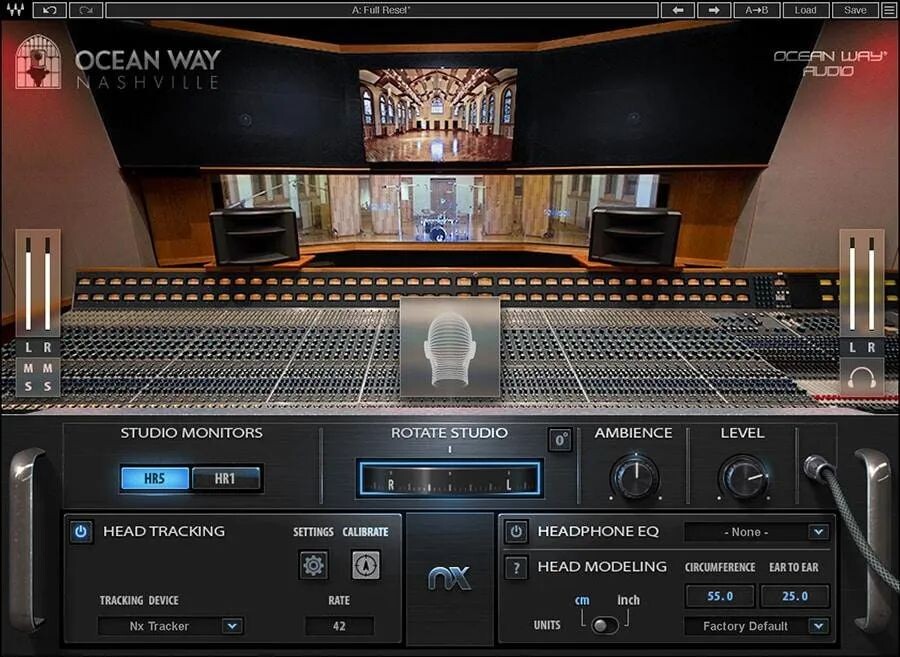 

Плагин Waves Nx Ocean Way Nashville Virtual Mix Room