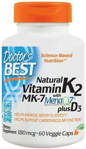 Витамин К2 МК7 плюс D3 (60 капсул) Inna marka