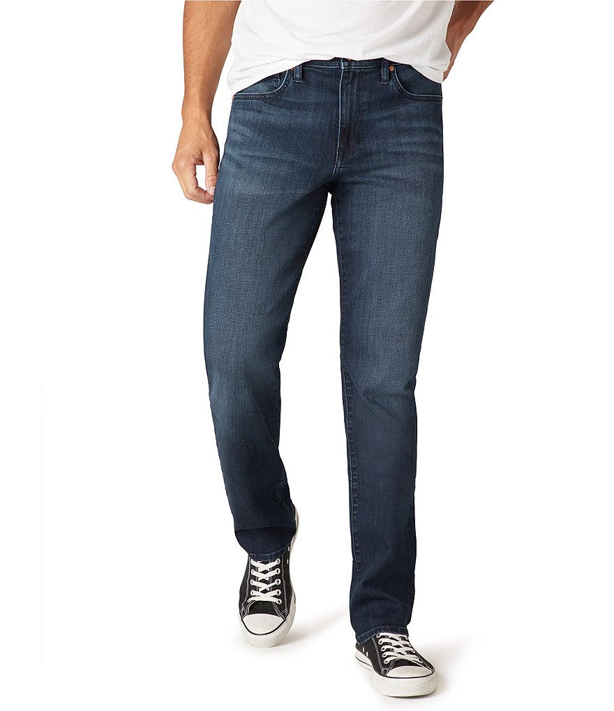 Джинсы Joe's Jeans прямого кроя прямого кроя, синий джинсы прямого кроя для выпускников ag jeans черный