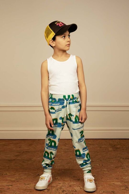 

Детские спортивные штаны Mini Rodini, зеленый