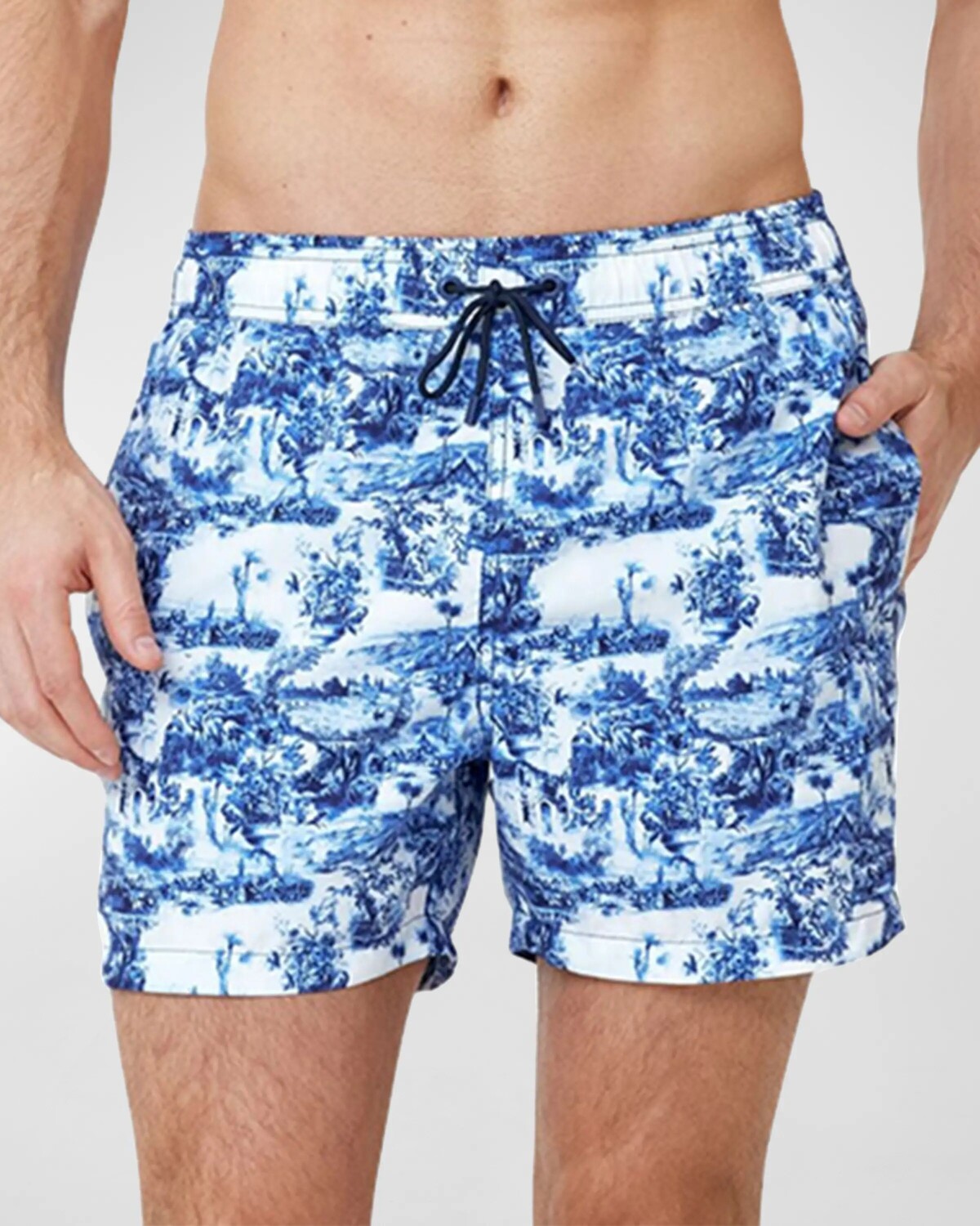 

Мужские шорты с рисунком Romana SIAMO VERANO, цвет Blue/White