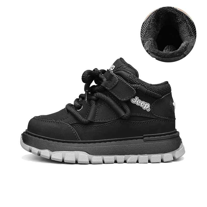 

Кроссовки Jeep Kids Lifestyle Shoes Kids High-top Gray, черный