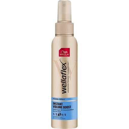

Wella Flex Instant Volume Boost спрей-фен для волос сильной фиксации 150 мл