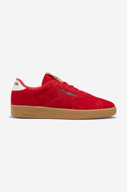 

Замшевые кроссовки C Grounds Reebok, красный