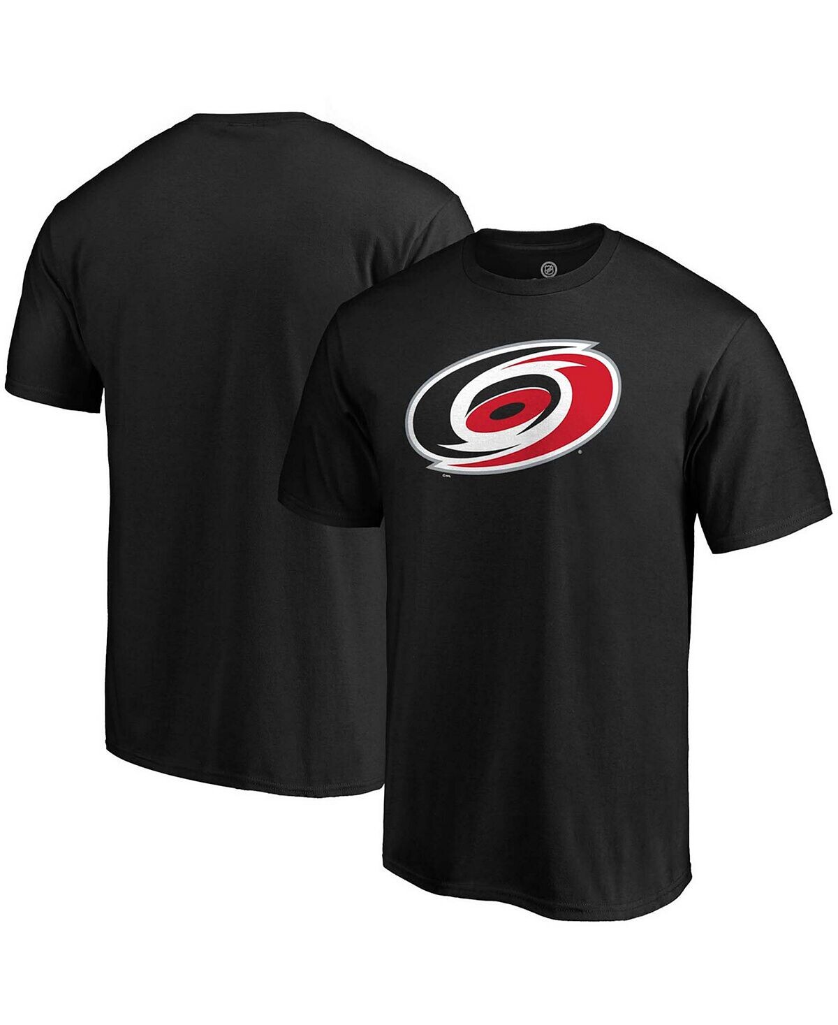 

Мужская черная футболка с логотипом Big and Tall Carolina Hurricanes Team Primary Logo Fanatics, Черный