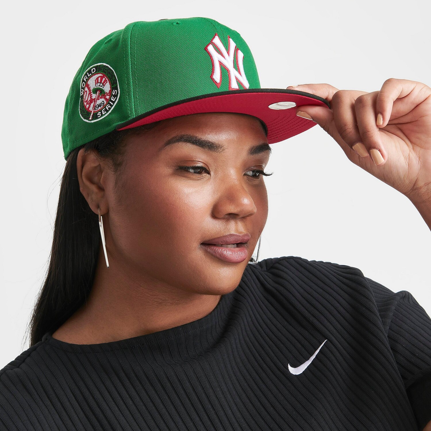 

Кепка New Era New York Yankees MLB 2 Tone 9FIFTY Snapback, зеленый