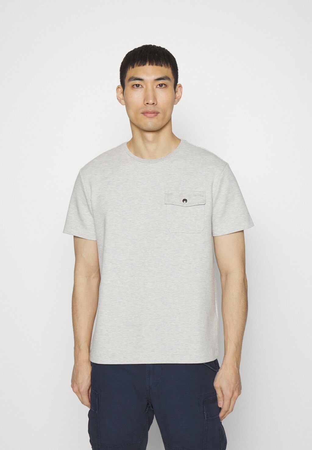 

Футболка с принтом Polo Ralph Lauren, серый