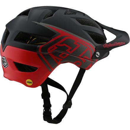Шлем A1 Mips Troy Lee Designs, черный/красный