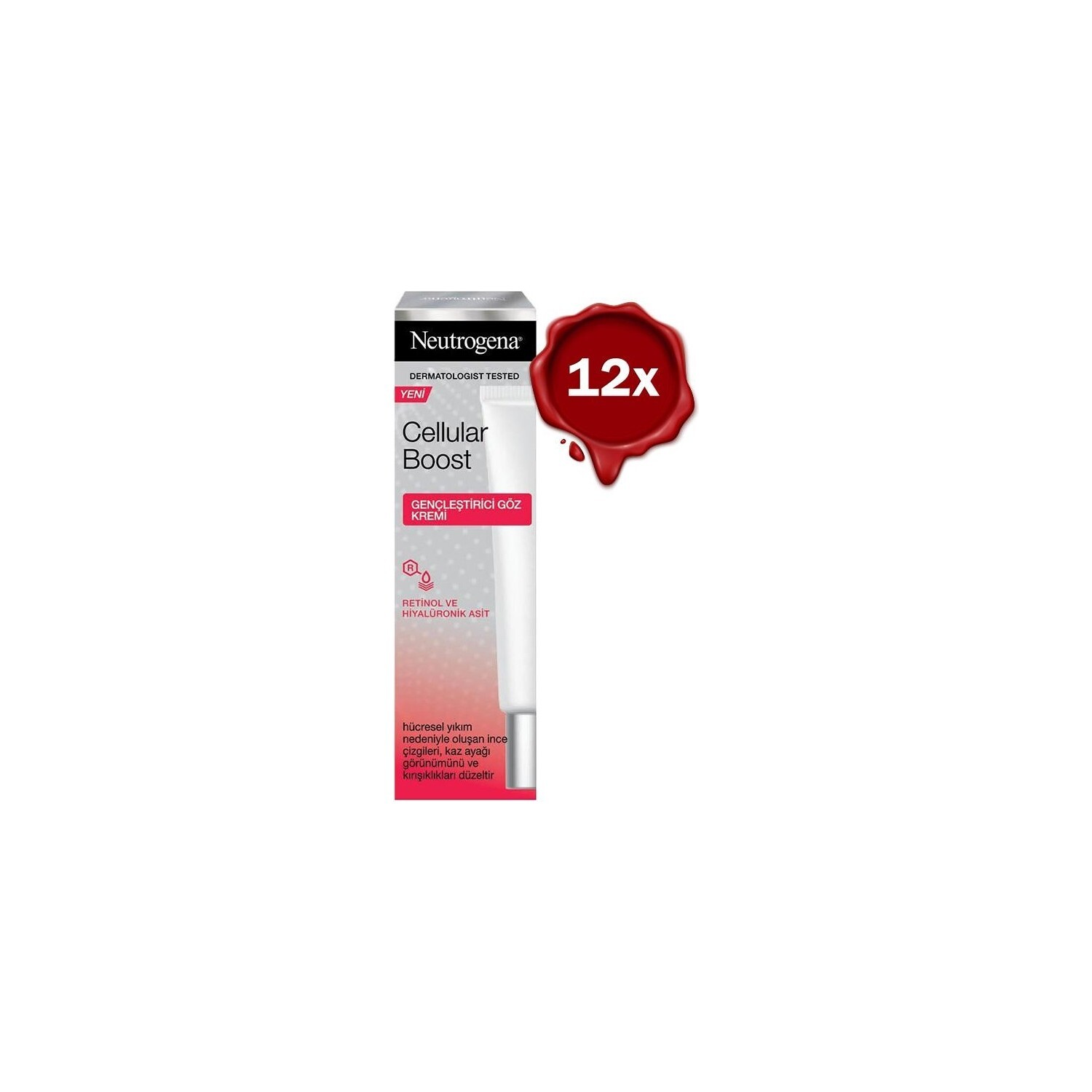 

Подтягивающий крем для кожи вокруг глаз Neutrogena Cellular Boost 15 мл x 12