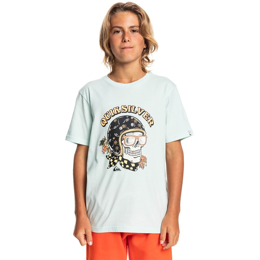 

Футболка с коротким рукавом Quiksilver Skull Trooper Youth, белый