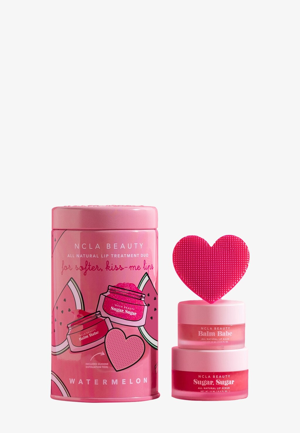 

Набор для ухода за кожей Lip Care Value Set NCLA Beauty, цвет watermelon