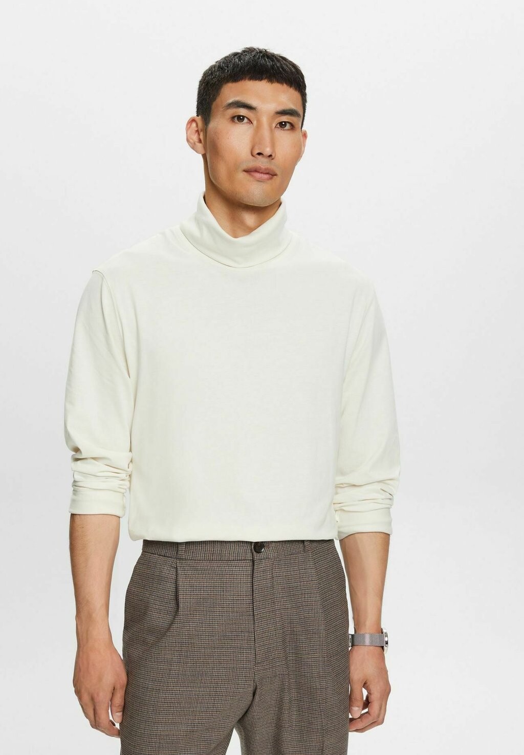 

Футболка с длинным рукавом SUS F SOFT ROLL Esprit, лед