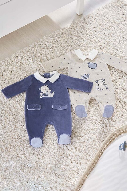 

Комбинезон для новорожденных Mayoral, 2 шт. в подарочной упаковке Mayoral Newborn, темно-синий