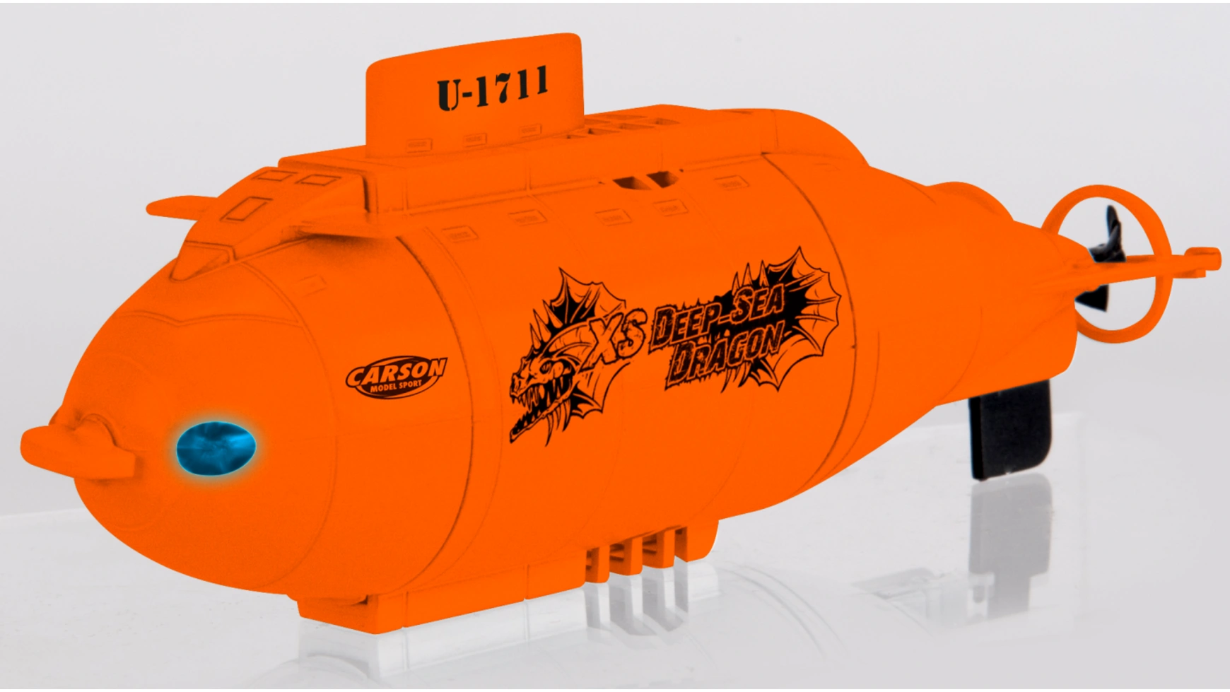 Carson Радиоуправляемая подводная лодка XS Deep Sea Dragon 100% RTR игрушки для ванны нордпласт подводная лодка илья муромец