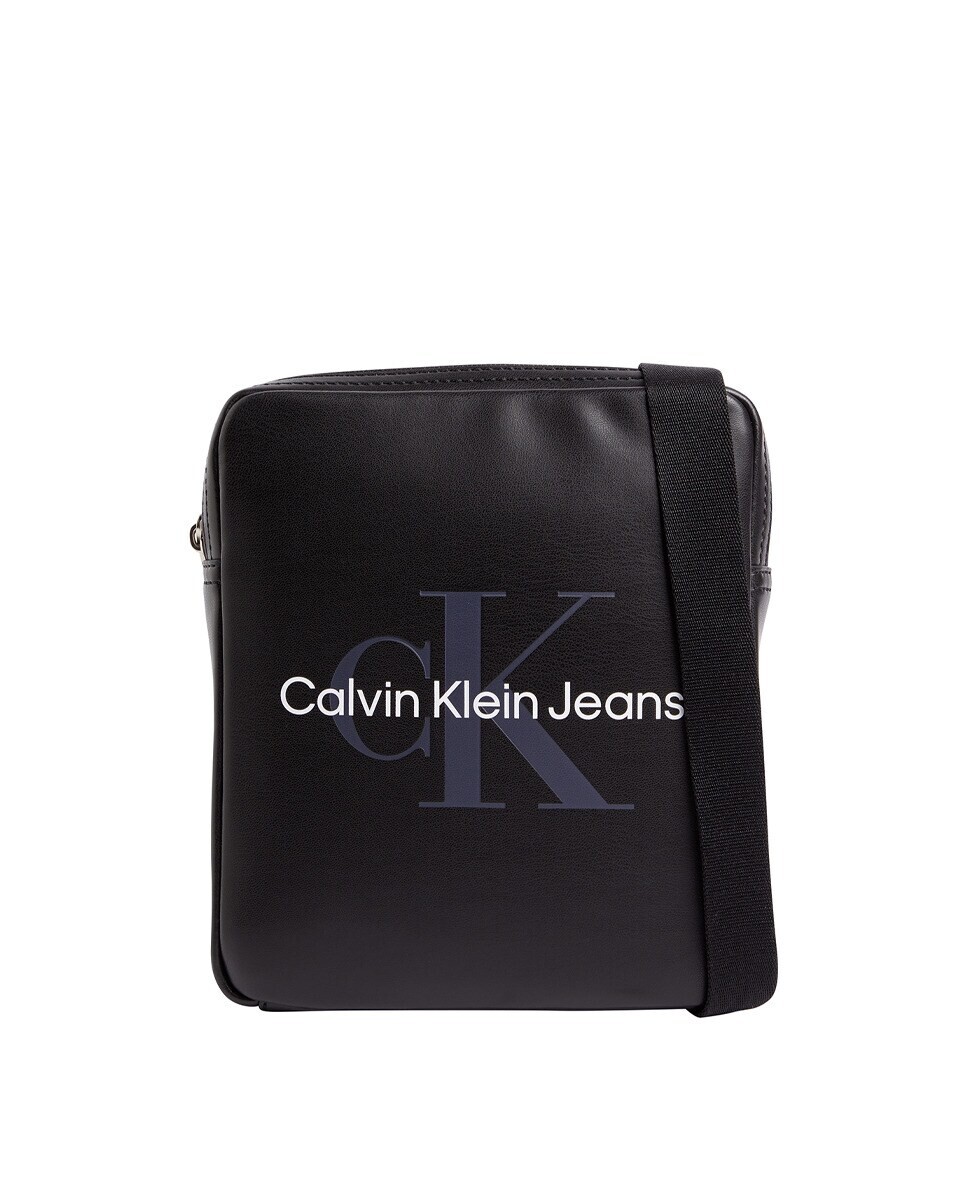 

Мужская черная сумка через плечо с логотипом CKJ Calvin Klein Jeans, черный