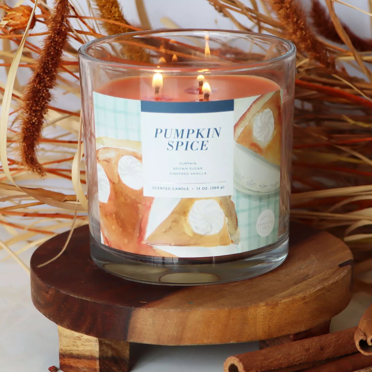 

Sonoma Goods For Life Тыквенная специя, 13 унций. Свеча Баночка