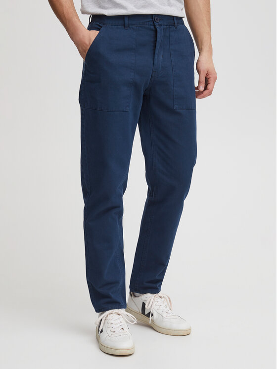 Тканевые брюки стандартного кроя Blend, синий