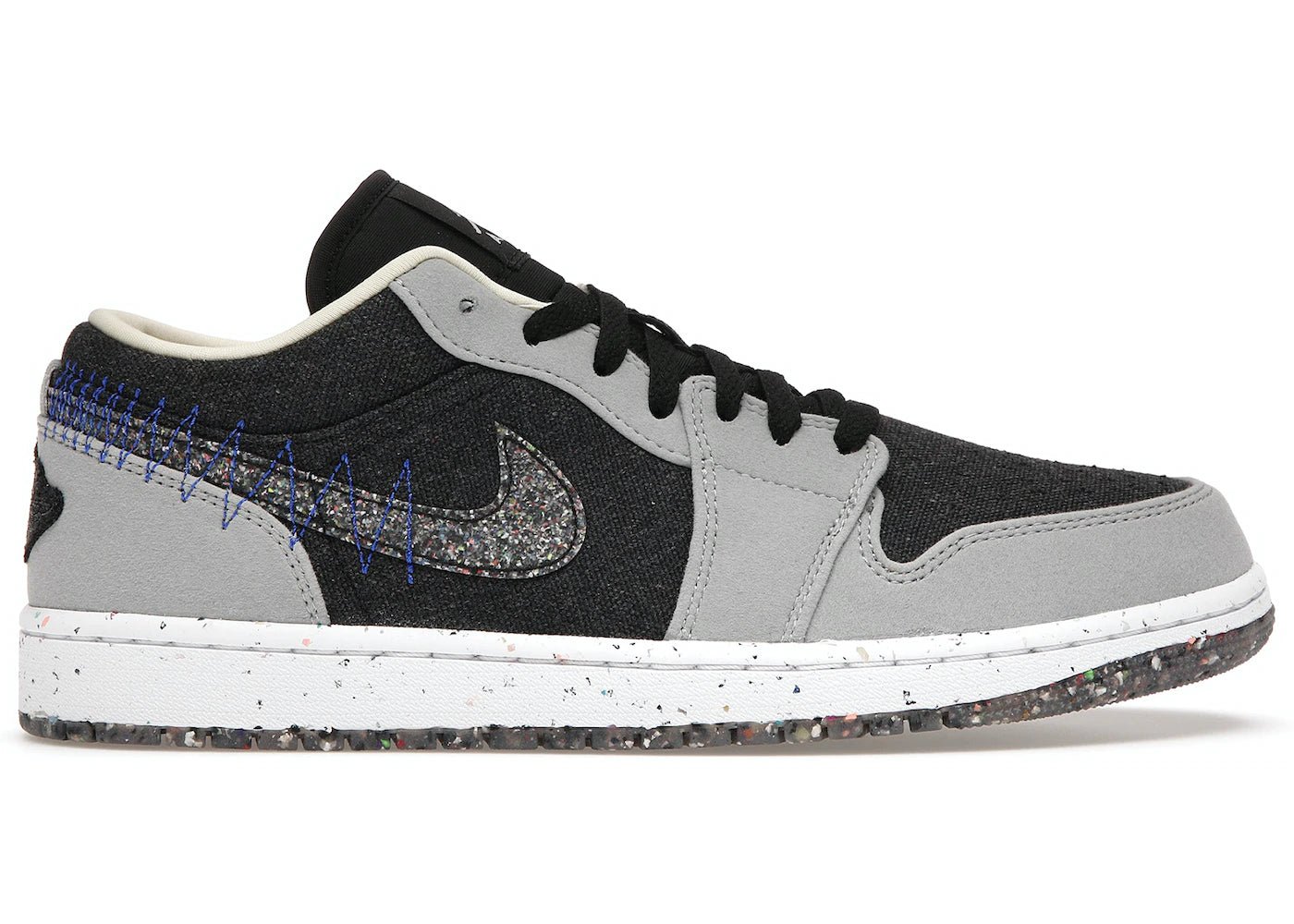 

Кроссовки Nike Air Jordan 1 Low SE Crater Black Grey