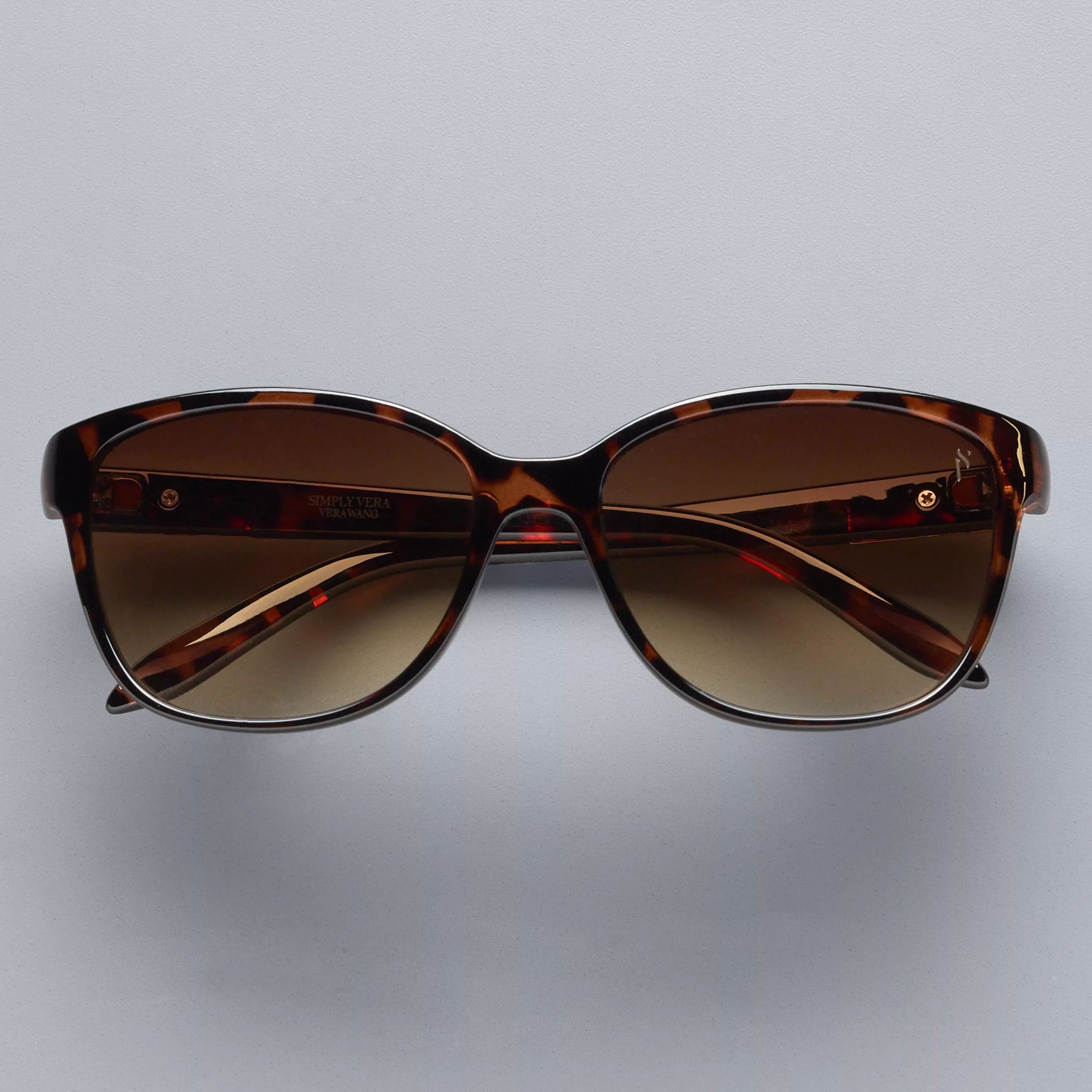Женские солнцезащитные очки Simply Vera Vera Wang Bobbin, маленькие Wayfarer Simply Vera Vera Wang