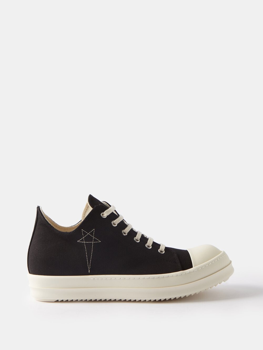 

Джинсовые кроссовки scarpe Rick Owens, черный