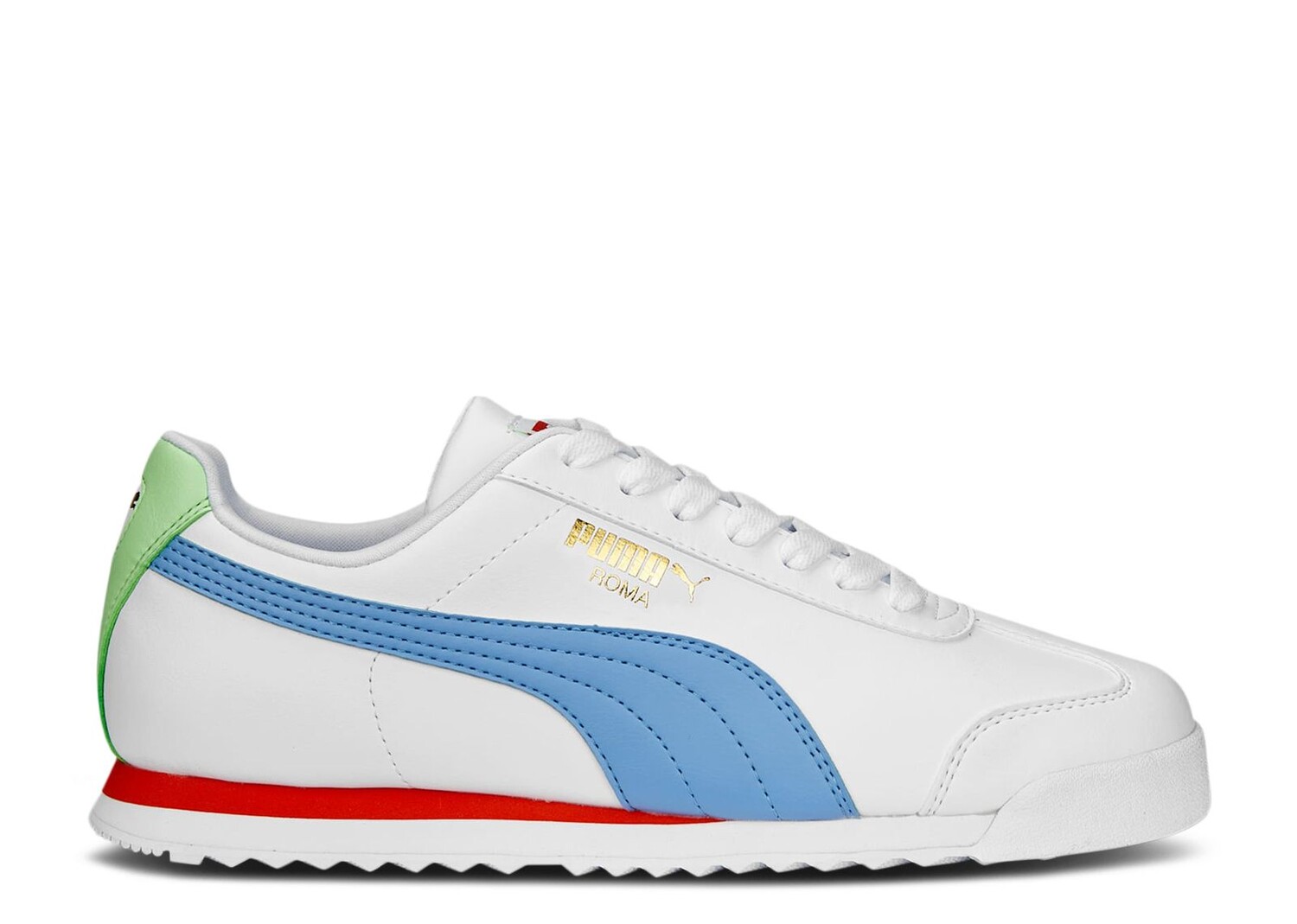 

Кроссовки Puma Roma Basic Plus 'White Day Dream Fern', белый