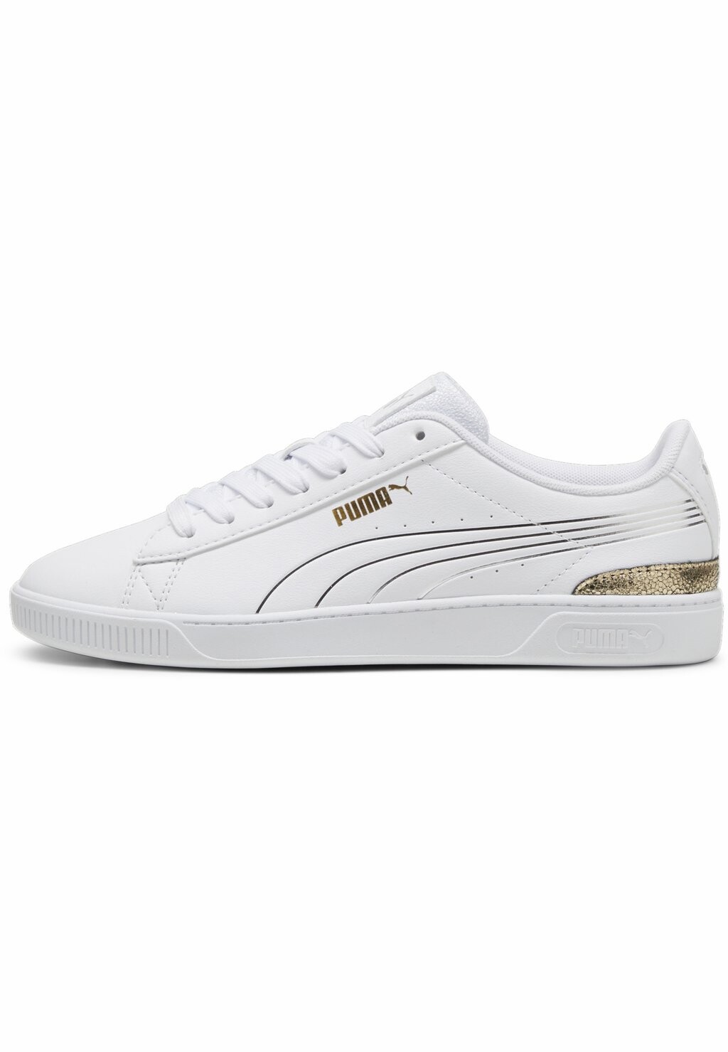 

Низкие кроссовки Vikky V3 Puma, цвет white gold silver