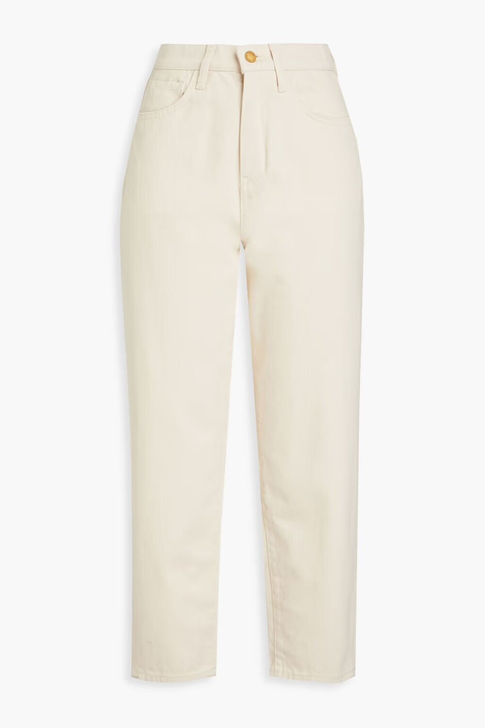 

Джинсы прямого кроя с завышенной талией St. Tropez Triarchy, цвет Off-white