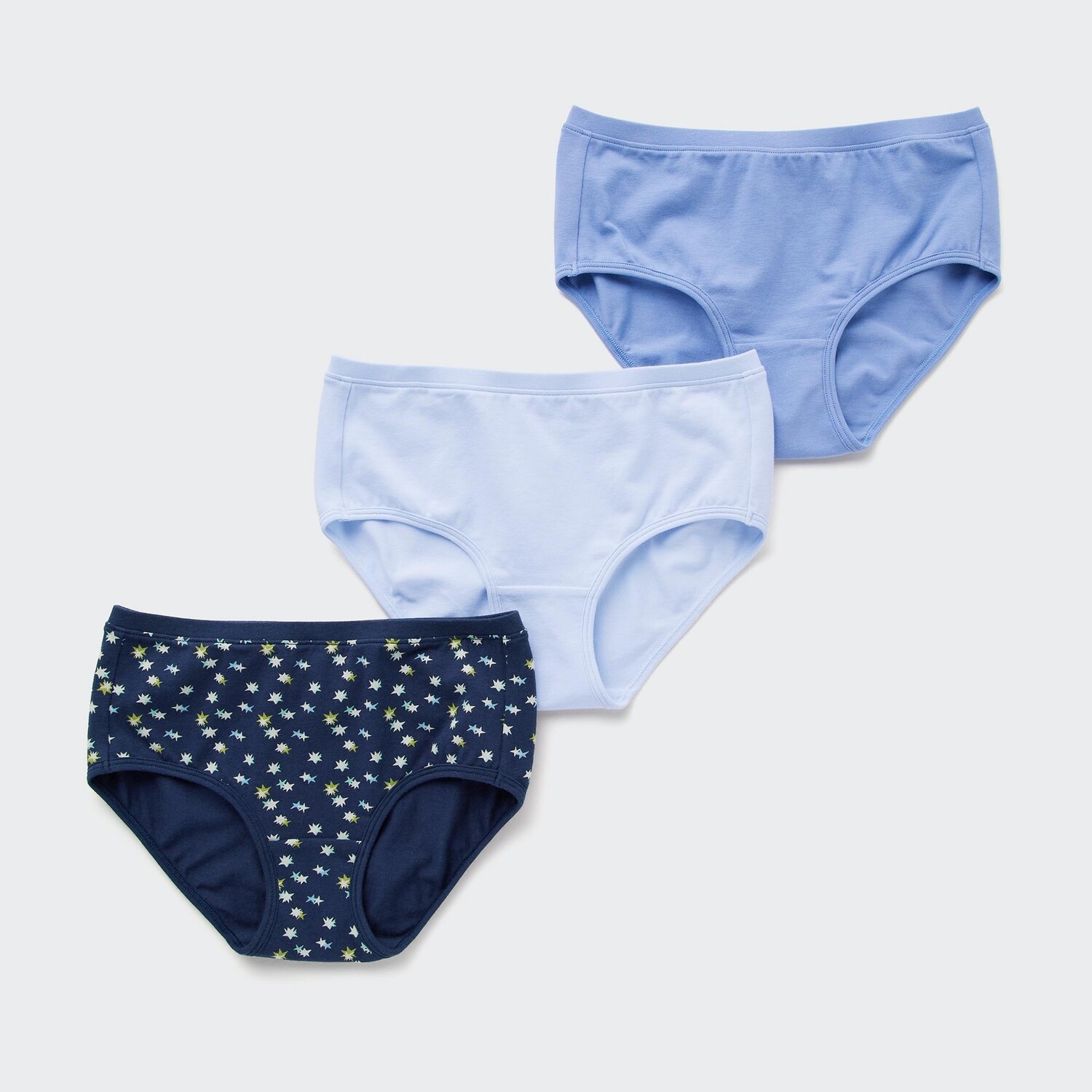 

Шорты UNIQLO комплект из 3 предметов, темно-синий