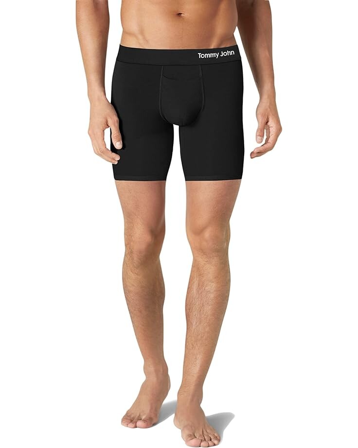 

Боксеры Tommy John Cool Cotton Mid-Length, черный