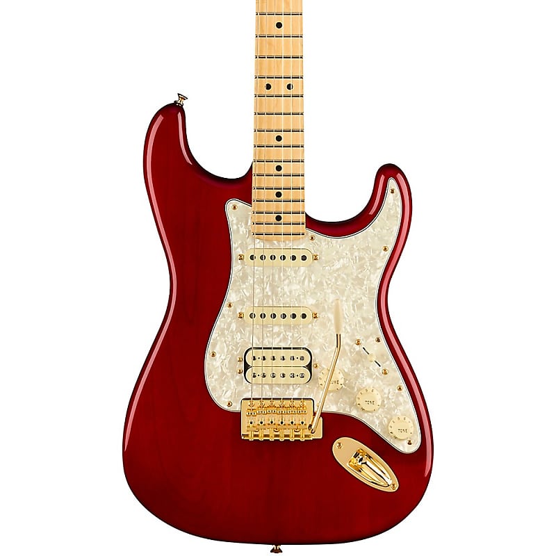 Электрогитара Fender Tash Sultana Stratocaster Electric Guitar Transparent Cherry