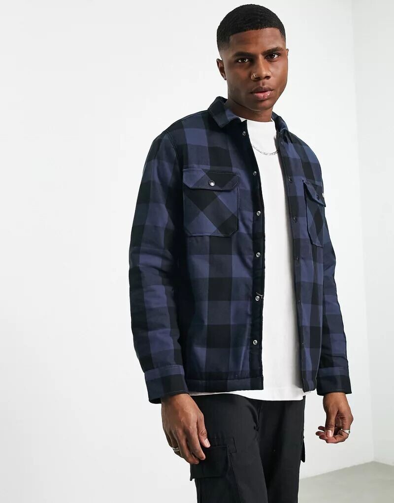 

Темно-синяя рубашка на подкладке Dickies Sacramento