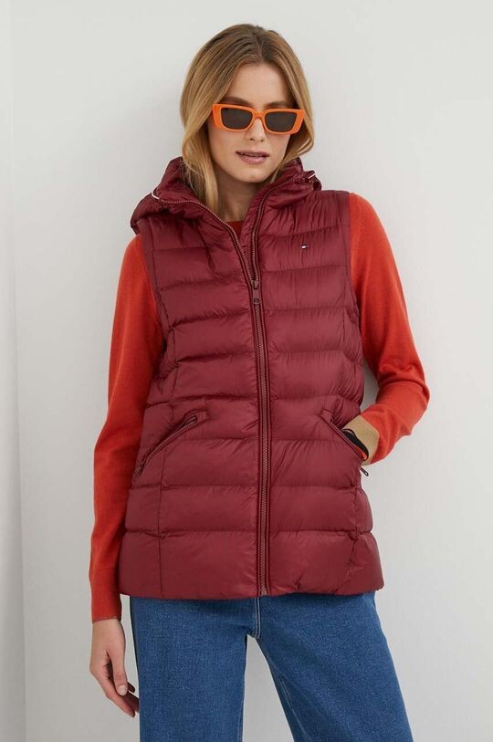

Майка Tommy Hilfiger, бордовый, Красный